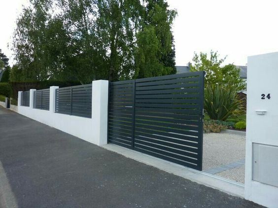Durable metal gates and grills for enhanced security.