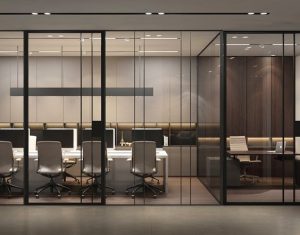 Create a productive work environment with our high-quality office partitions. 