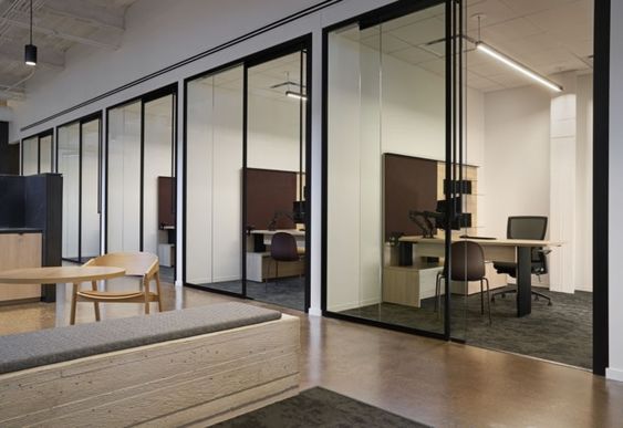 Modernize your office with stylish office partitions from Premium Shopfront.